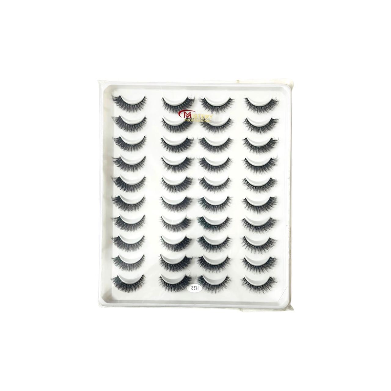 Mistery Professional mink eye lashes (20 pair set)