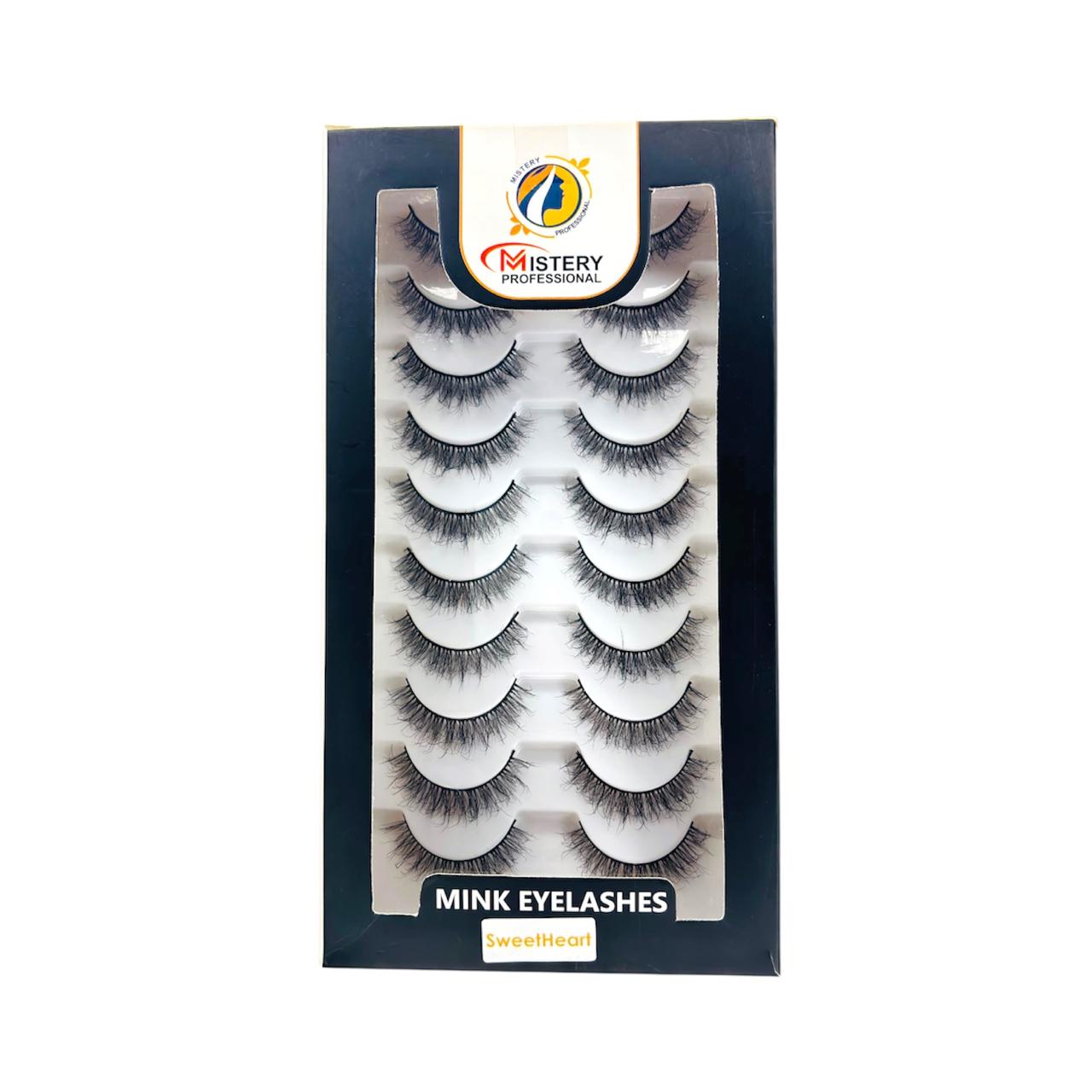 Mistery professional 10 pair mink eyelashes