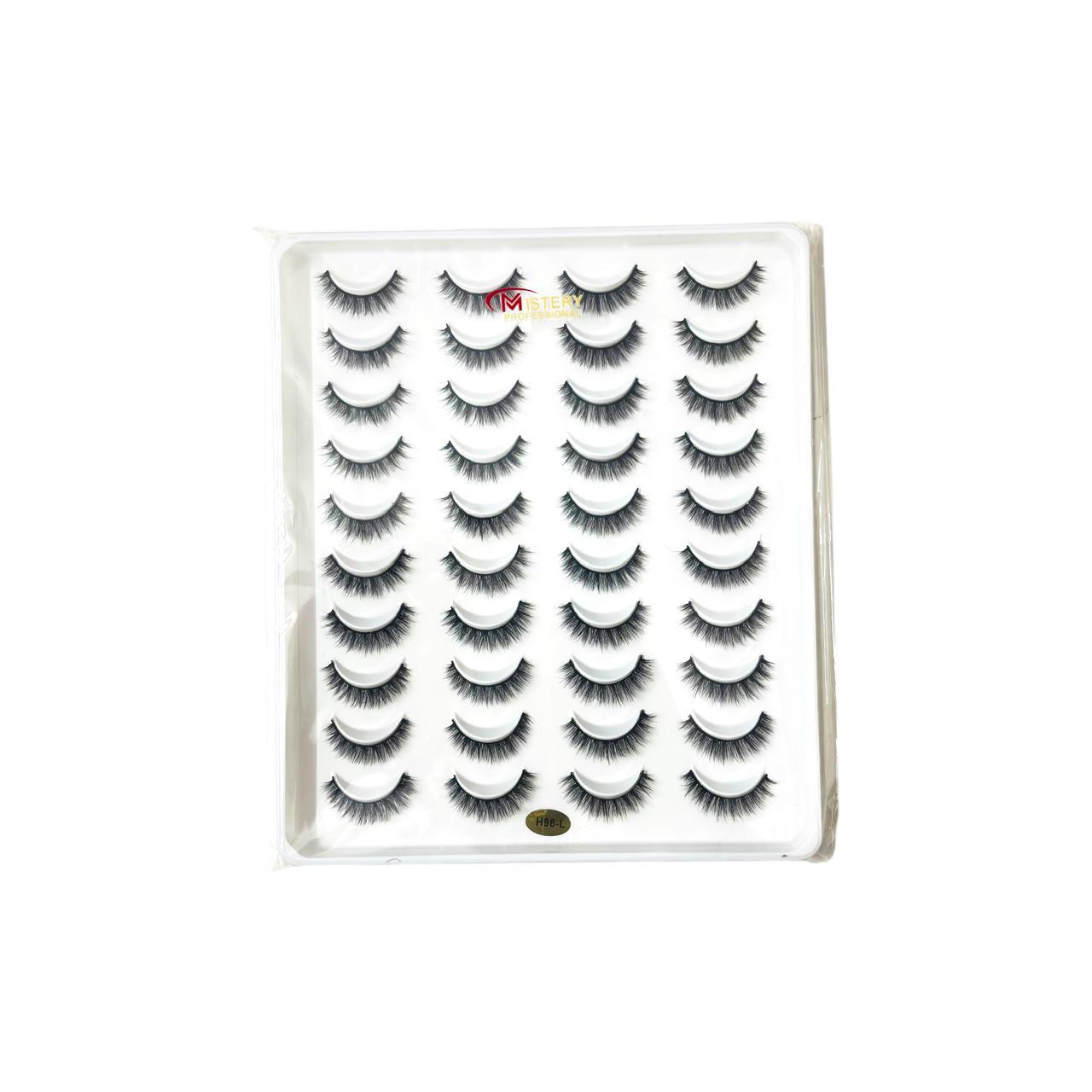Mistery Professional mink eye lashes (20 pair set)