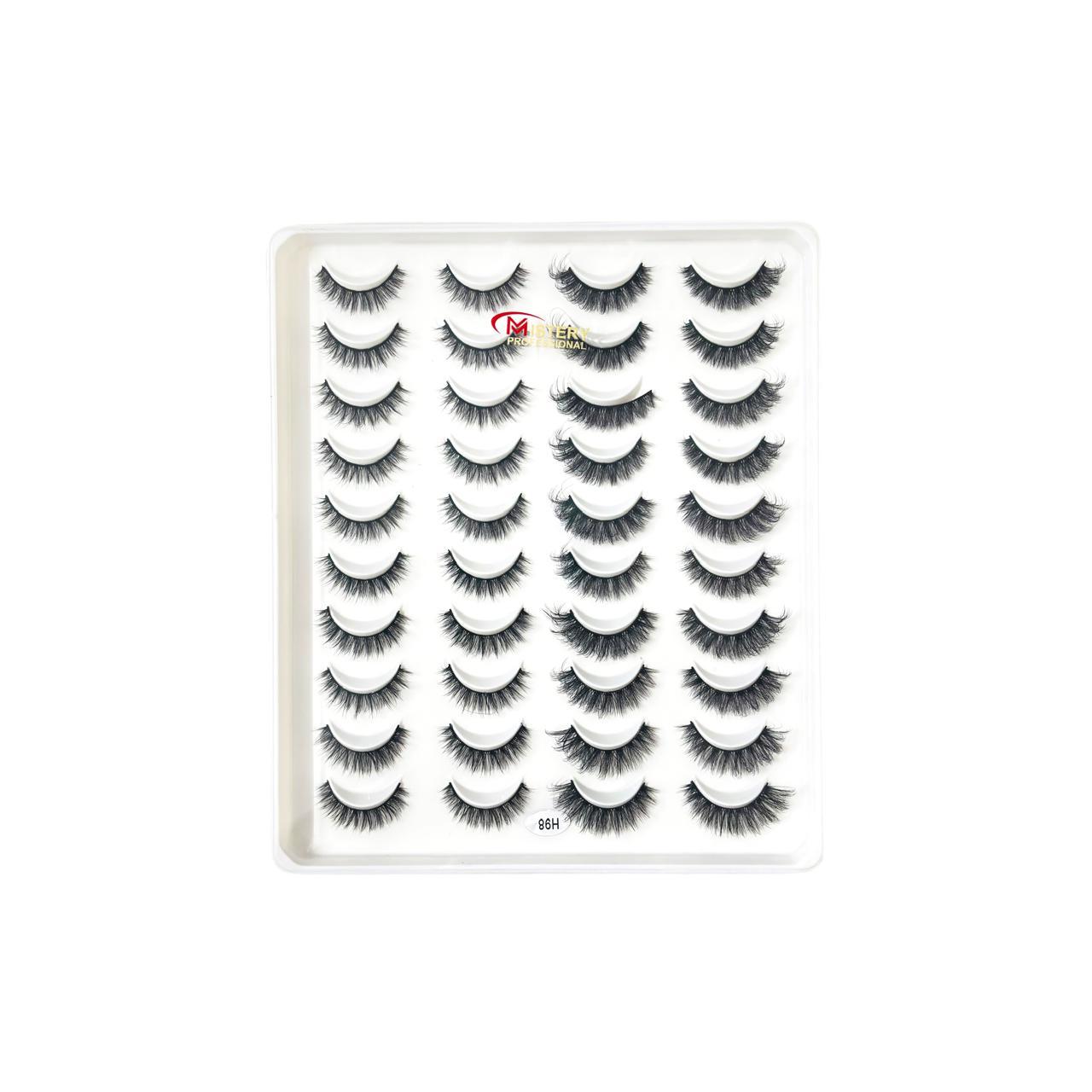 Mistery Professional mink eye lashes (20 pair set)