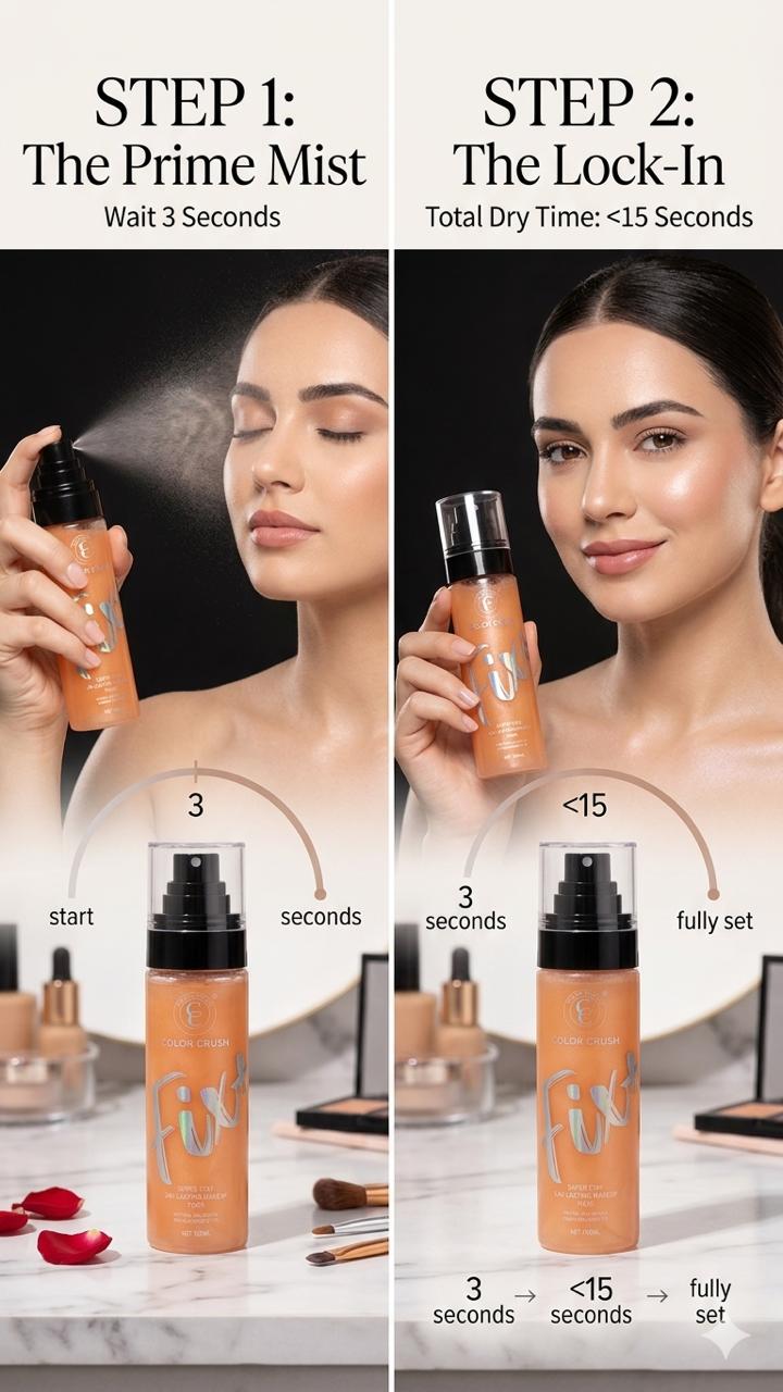 COLOR CRUSH SUPER STAY 24H LASTING MAKEUP FIXER (ROSE DUST #3)