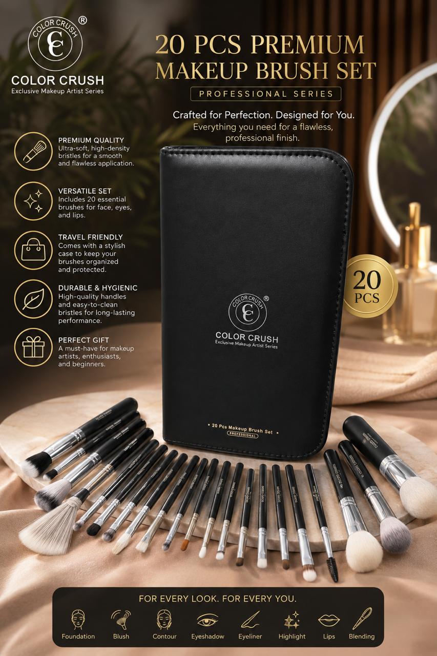 COLOR CRUSH 20 PEAC BRUSH SET