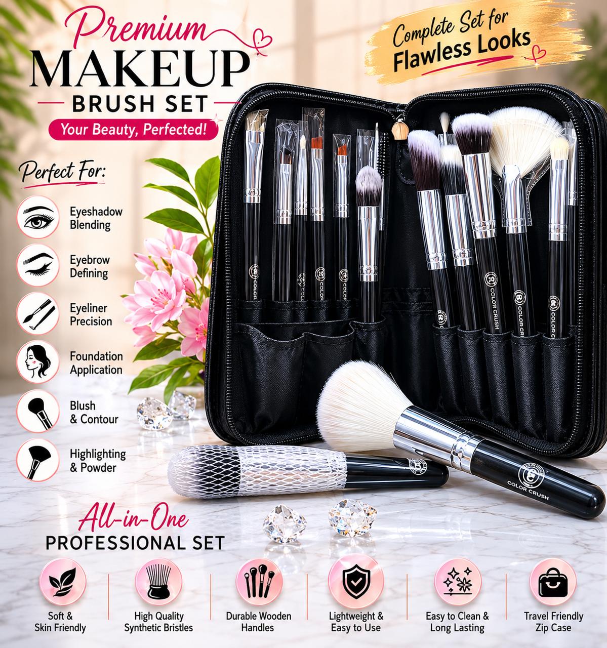 COLOR CRUSH 20 PEAC BRUSH SET