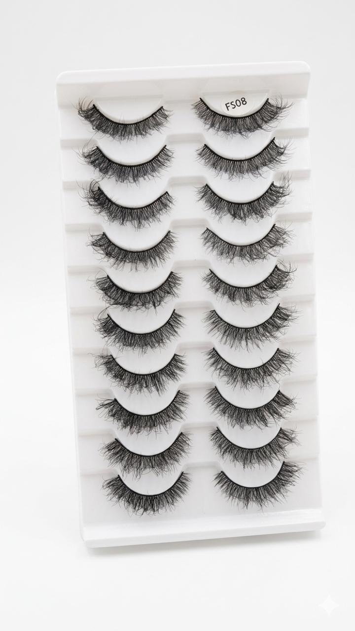 MISTERY PROFESSIONAL MINK HAIR (FS08 EDITION) 10 PAIR PACK