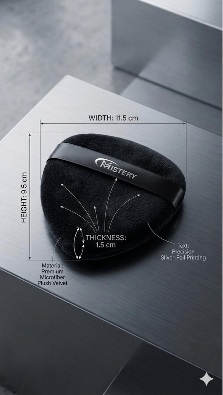MISTERY PROFESSIONAL BIG PUFF (BLACK)