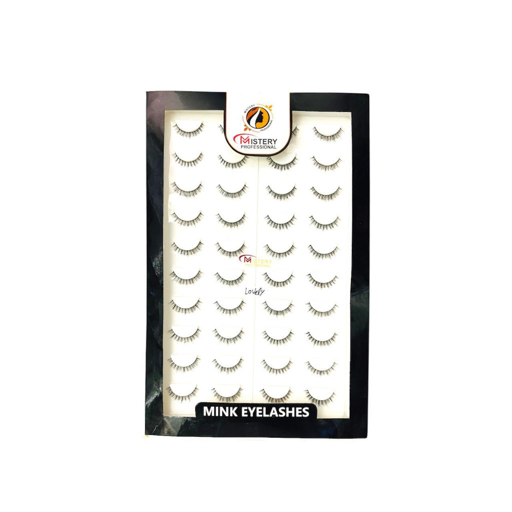 Mistery Professional hand made eye lashes (20 pair set)