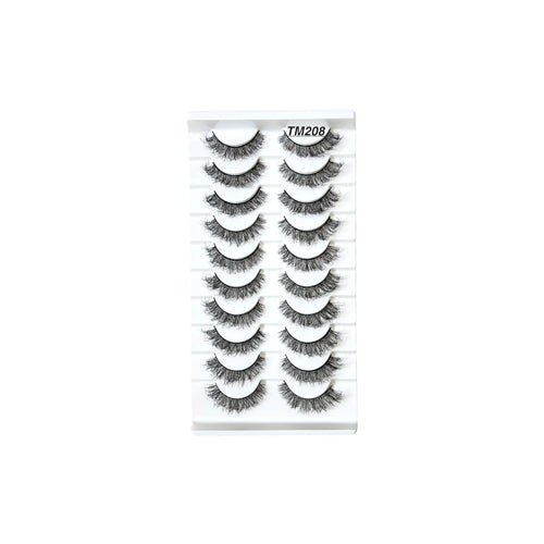 False Eyelashes TM-Series (10 Pair Mink Eye Lashes)